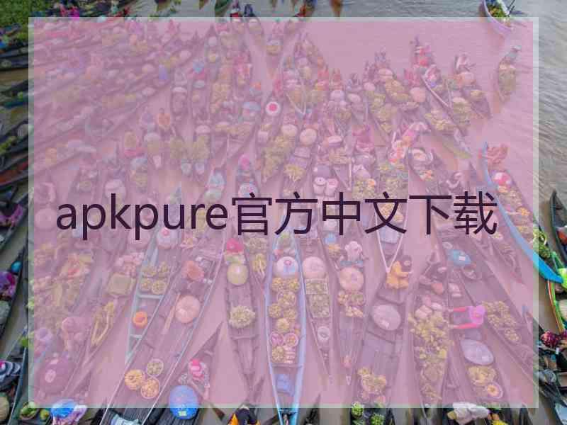 apkpure官方中文下载