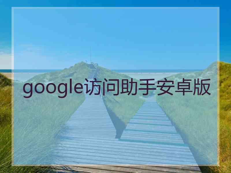 google访问助手安卓版