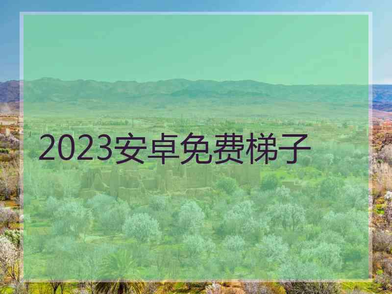 2023安卓免费梯子