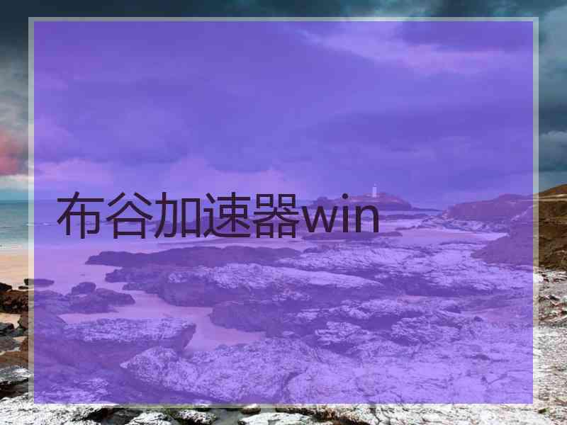 布谷加速器win